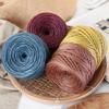 200g/Roll Nappa Matte Faux Leather Yarn Woven Yarn Solid Color Crocheting Thread Yarn Faux Leather Material Crafts Yarn