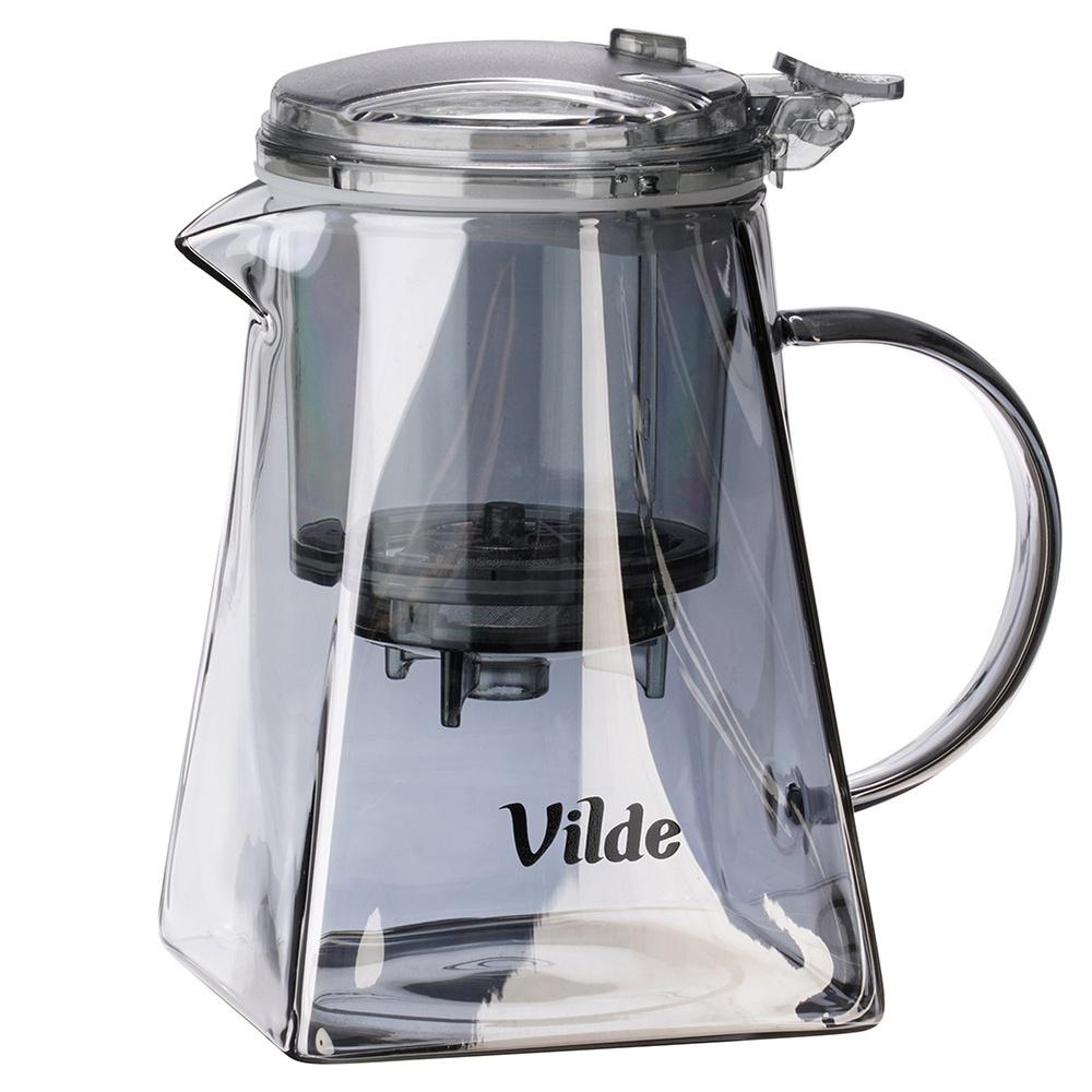 Glass jug with trigger tea infuser 730 ml