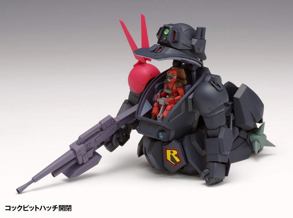 Wave Armored Trooper Votoms Bloodsucker PS Version Maßstab Plastikmodell Ungefähr 13cm 1/35 Vorgefärbter Bausatz, Hoch, BK-206