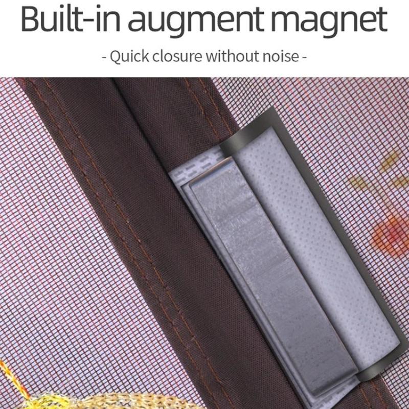 Summer Magnetic Curtain Screen Mesh On The Door Mosquito Net Anti Fly Insect Door Mesh Automatic Closing Large Size Mosquito Net