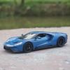 Welly 1/24 Ford GT 2017 Supercar Alloy Car Model Diecast Toy Vehicles Simulation Hobbies Collectible Car Toys Kids Birthday Gift