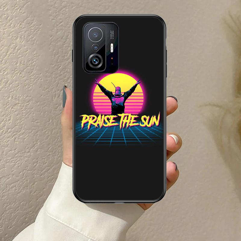 Praise the Sun Dark Souls Funda For POCO F5 F3 M5s C40 F4 GT X3 X4 X5 Pro Case For Xiaomi 12 13 Lite 11T 12T Pro 12X