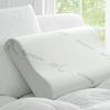 Bamboo Memory Pillow Memory Foam Sleep Contour Pillow Bamboo Neck Pillow Orthopedic Reversible
