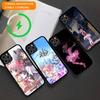 P-Puella Magi Madoka Magica Phone Case Magnetic Wireless Charging For IPhone 16 15 14 13 12 11 Pro Max Plus 17 Air Cover