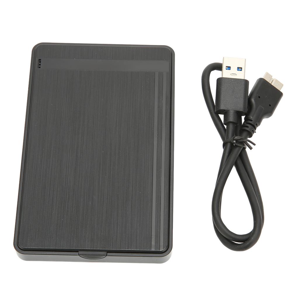 USB3.0 SSD Enclosure 5Gbps 2.5in Ultra Thin Lightweight SATA SSD Enclosure Adapter for Laptop Computers for WIN 7 for