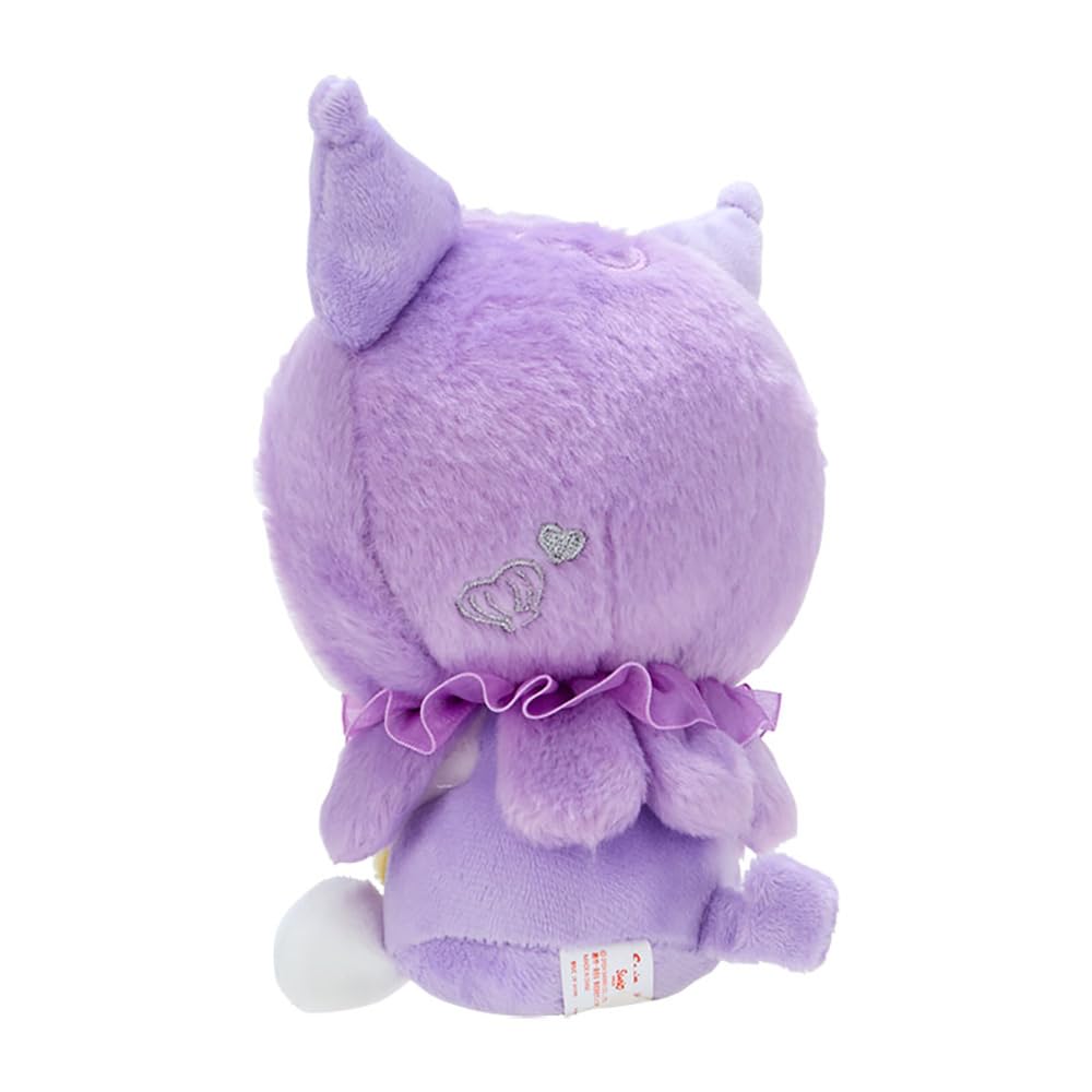 Sanrio Plush Toy 15cm Wide x 9cm Deep x 18cm 231541 (Water Creatures) Kuromi, Approx. High,