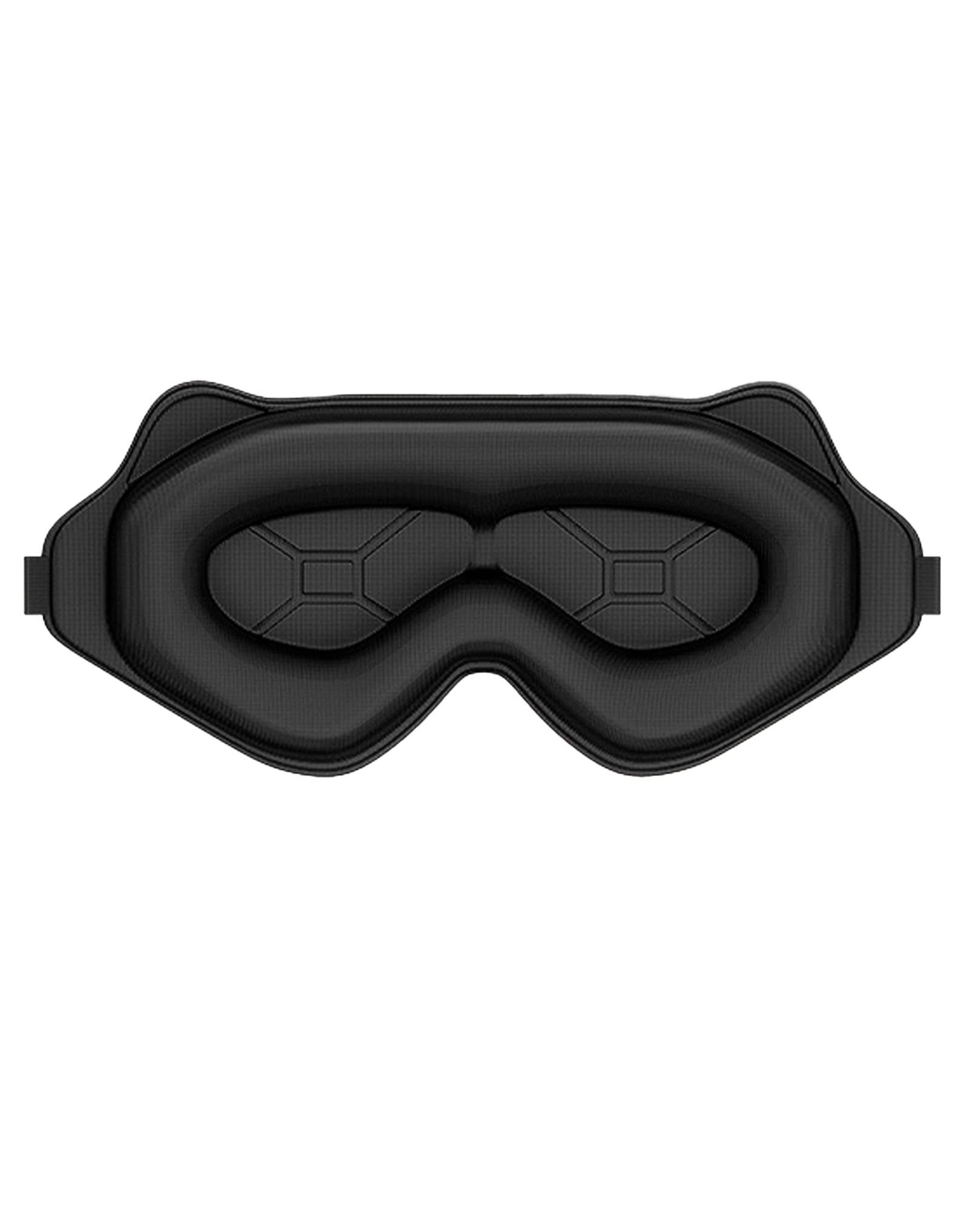 

3D Eye Mask for No Light Made of Natural Ultra Unisex Black Sleeping, Lightweight, Comfortable, Breathable, Pressure, Blocking, Silk, Lightweight, чёрный