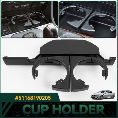 Am Armaturenbrett montierte Konsole, tragbarer, einziehbarer Getränkehalter für BMW 525I 528I 530I 540I 5 Series E39 1997-2003 51168190205