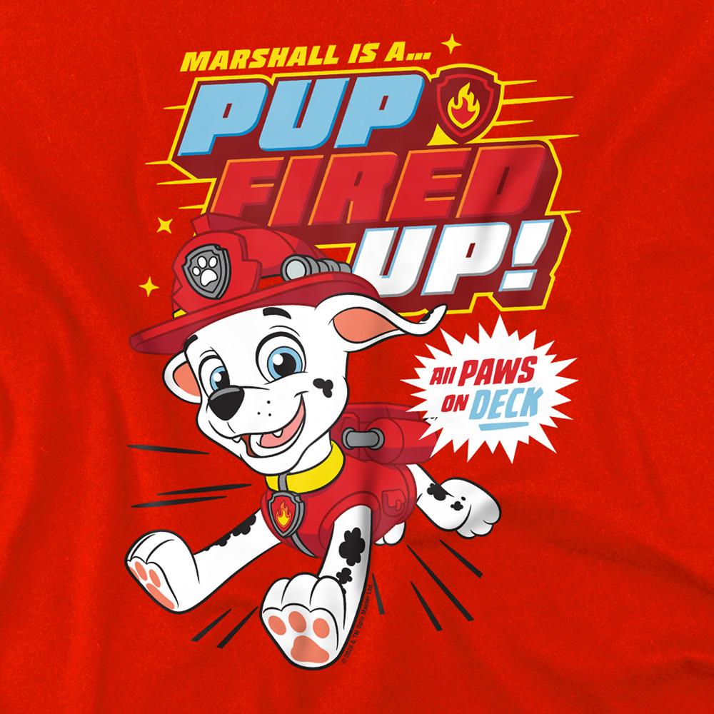 Paw Patrol Childrens/Kids Pup Fired Up Marshall Pullover Hoodie