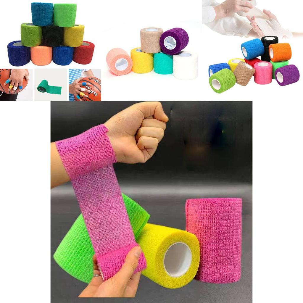 Versatile Finger Ankle Fitness Protective Bandage Non-woven Elastic Outdoor Self-adhesive Tape