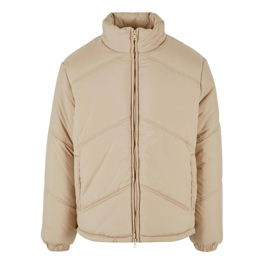 Urban Classics Mens Arrow Stitched Puffer Jacket