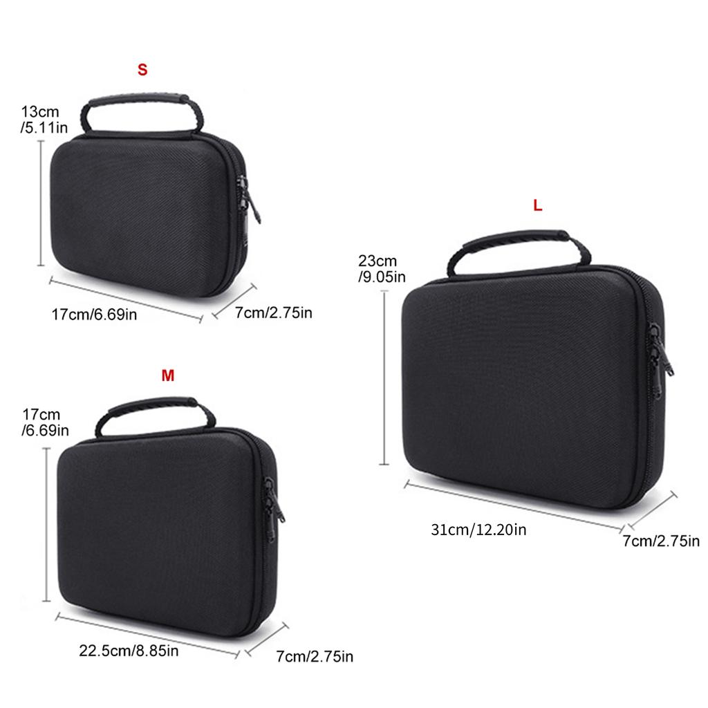 Professional Shockproof Storage Case Photographer Utility Bag Camera Carrying Bag EVA Texture Perfect for 10/9 Cameras