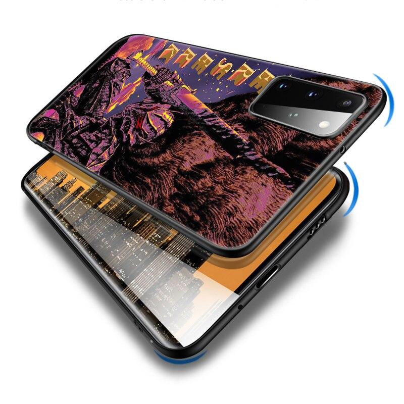 Anime Berserk Guts Phone Case For Samsung Galaxy S20 S21 FE S10 Lite Note 20 10 Lite S8 S9 S10E S10 Plus Ultra Black Soft Cover