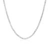 925 Sterling Silver 16/18/20/22/24/26/28/30 Inch Chains Necklace For Women Men Luxury Designer Jewelry  GaaBou