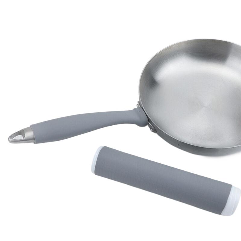High Heat Resistant Soft Silicone Pan Handle Cover; Anti-Scalding Pot Holder for Frying Pan.