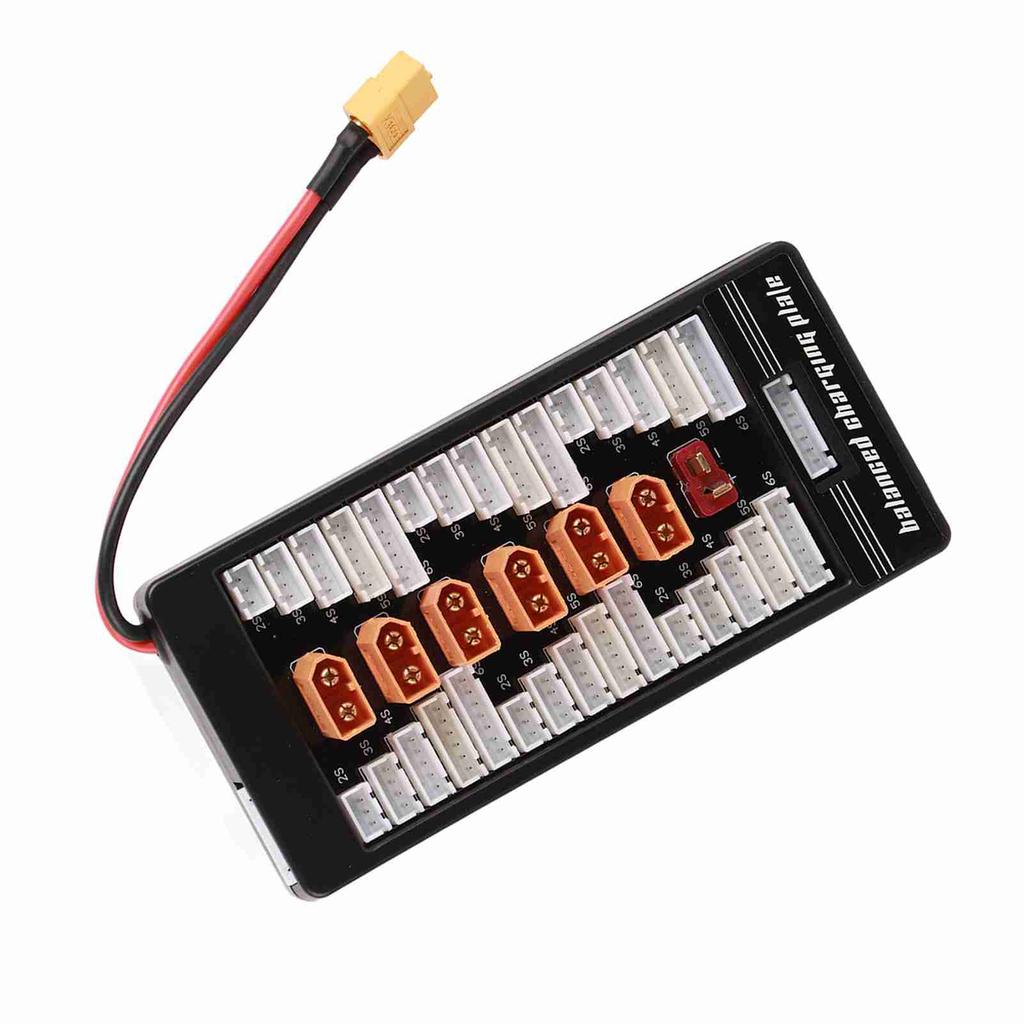Parallel Charging Board, 6S   Battery Balance   for RC Model with XT60 Plug,   Charging for 1-6 Lithium Batteries Simultaneously