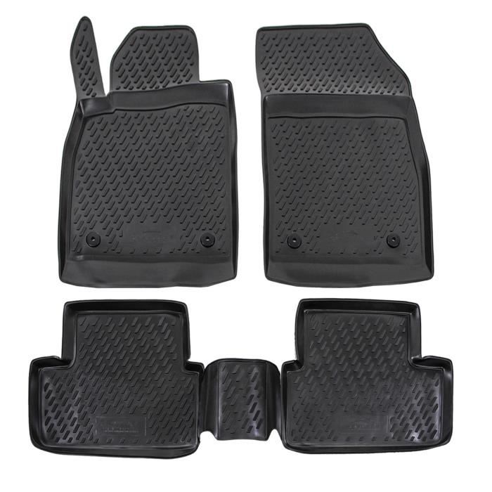 J&J AUTOMOTIVE | Tapis De Sol En Caoutchouc 3D Exclusive Pour Opel Astra J 2009-2015