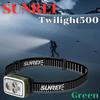SUNREI TWILIGHT500 Sunray 500 Outdoor Twilight Japanese Instruction Manual Included Headlight, LED, Rechargeable, Lumens, Side-Sensing Sensor, Use,
