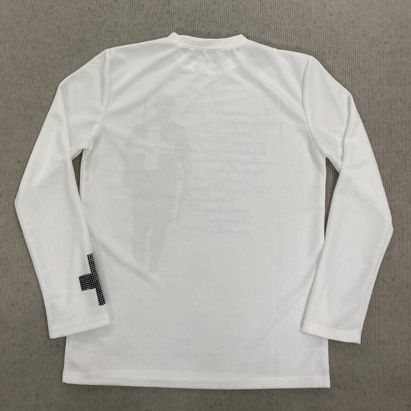 European and American Autumn Street Fashion Personalized Printed Retro Round Neck Long Sleeved T-shirt for Men and Women