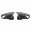Carbon Fiber Horn-Shaped Rearview Mirror Shell for 2019-2022 Toyota Supra