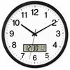 With Calendar Round Wall Clocks 10 Inch Hanging Clock Modern Digital Calendar Clock  Living Room