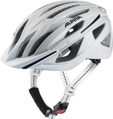 Cyklistická helma ALPINA s LED světlem Certifikováno CE Vyrobeno v Německu HAGA cm Dámská / 51-56