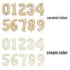 32" Medium Number Aluminum Foil Balloon for Children's Birthday Party Decorations