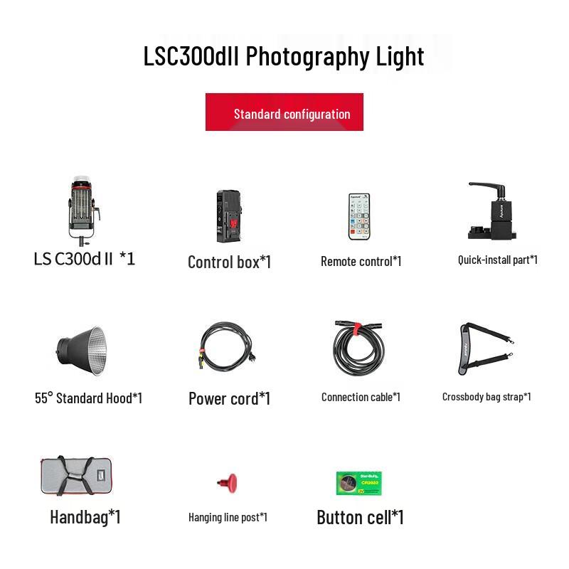 Aputure LS C300d II 300W LED Video Light