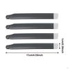 Main Propeller Parts Black 110mm Rotor Direct Replacement for K160 Remote Control Aircraft Hobby RC