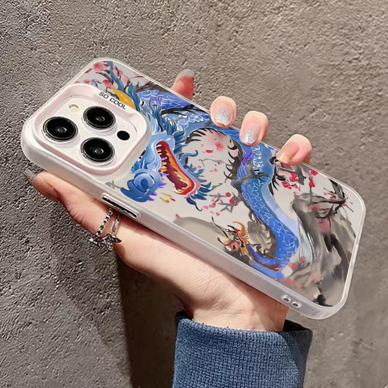 Luxury Dragon Totem Anti-drop Armour Case For  Redmi Note 13 12 11 Pro Plus 5G 12S 11S 10S Pro Redmi 13C 12C 13 14C Cover