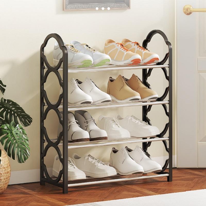 

Многослойная пылезащитная обувная полка Простое компактное решение для хранения для домашней организации Полка Органайзер для обуви