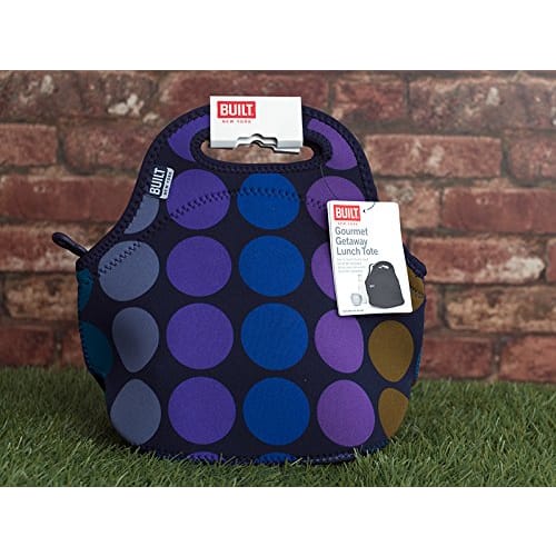 BUILT Goumet Bag Plum Dot 8097 W31.5xD16.5xH30.5cm