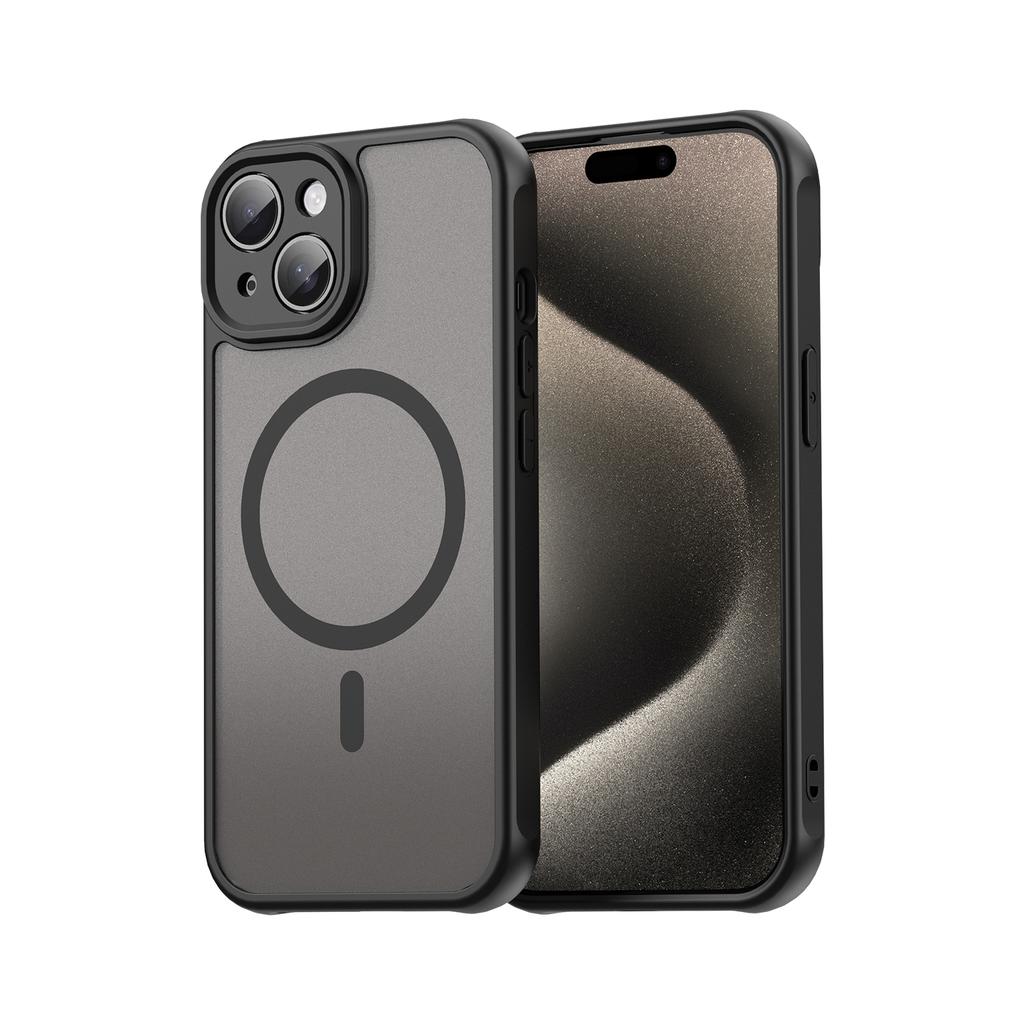 Iphone 15 Plus Magsafe Phone Case,Magnetic Shockproof Magsafe Phone Case,Bumper Hybrid Cover for Iphone 15 Plus