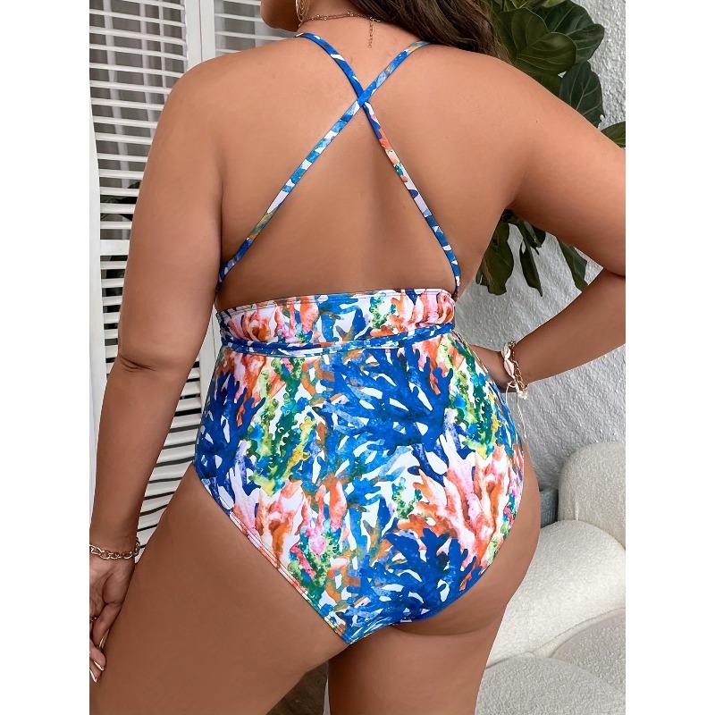 Büyük Beden Kadın Yüksek Bel Bikini Mayo Takımları, Kadın Mayo & Giyim