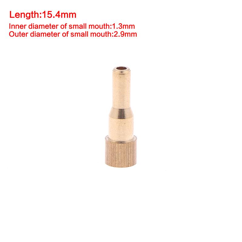 1Pc Reusable Brass Nozzle Head Refill Butane Gas Adapter Inflatable Head For Various Lighter Brands Filling