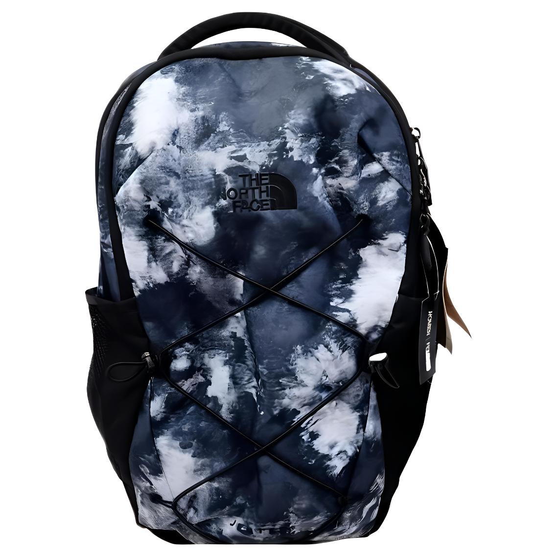 The North Face 27L Logo Embroidered Zipper Closure Casual Backpack Women backpack Black White Gray NF0A3VXG-9H8 Black White Gray 9490₽