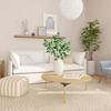 Artificial Leaf Branch Decorative Greenery Stem Plant Silk Cloth Iron Wire
