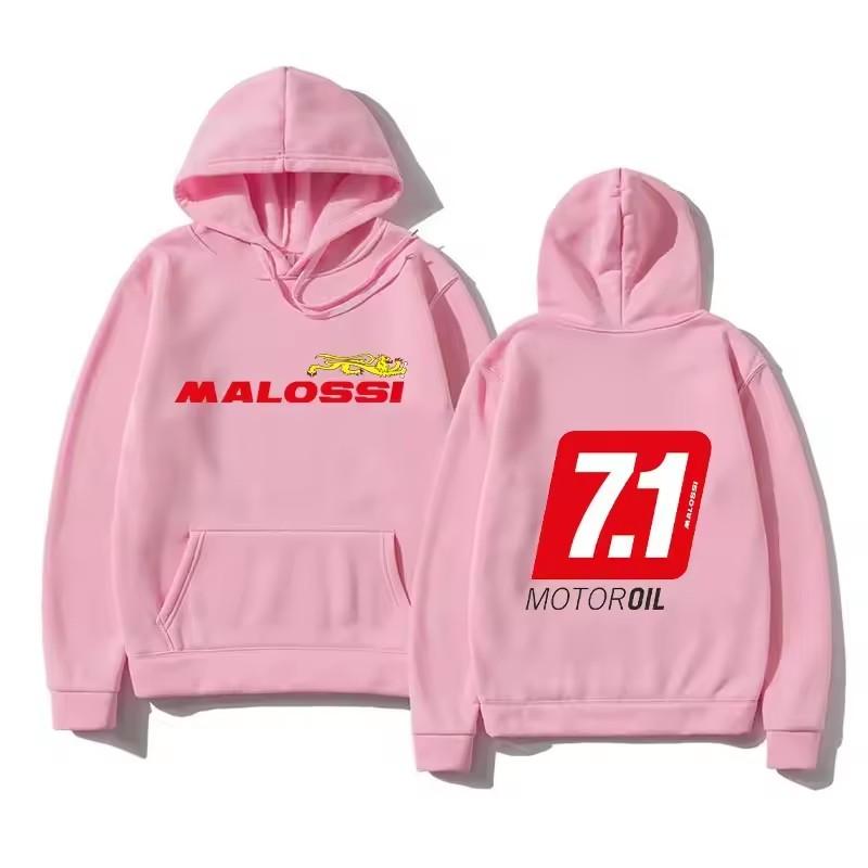 Malossi Theme Hoodie Men Women Sweatshirt Print Unisex Streetwear Hip Hop Style Autumn Winter Fashion Hip Hop Tops Male Clothes