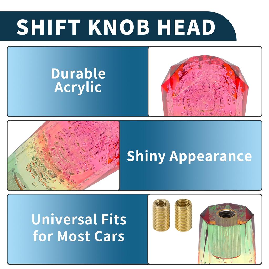 TUCKBOLD Car Shift Knob 20cm | Universal Car Shift Lever Knob for Car Manual
