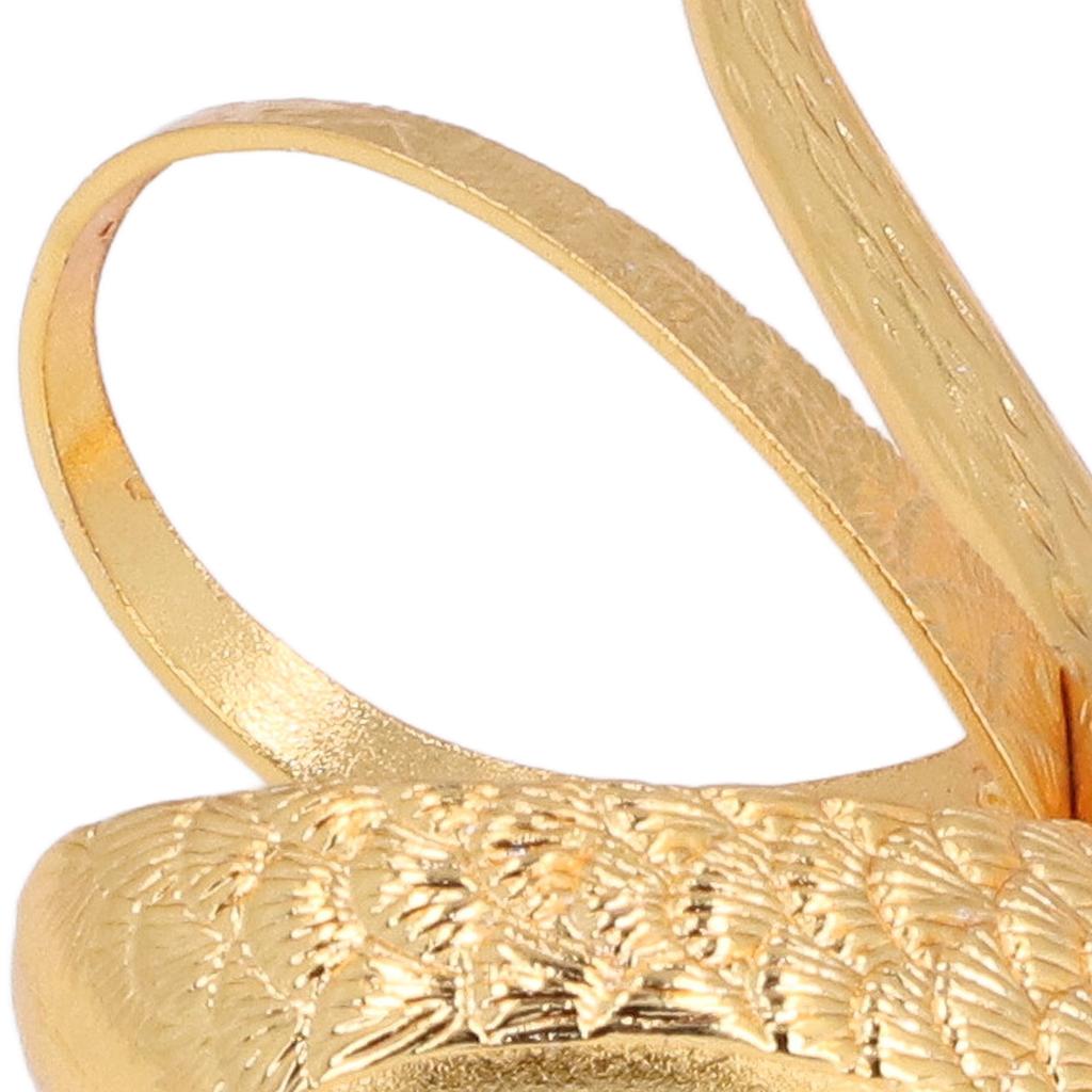 Coffee Spoon Holder Elegant   Zinc Alloy EmNaBossment Design Glossy Bright Color Mirror Polish Coffee Stirrers Holder