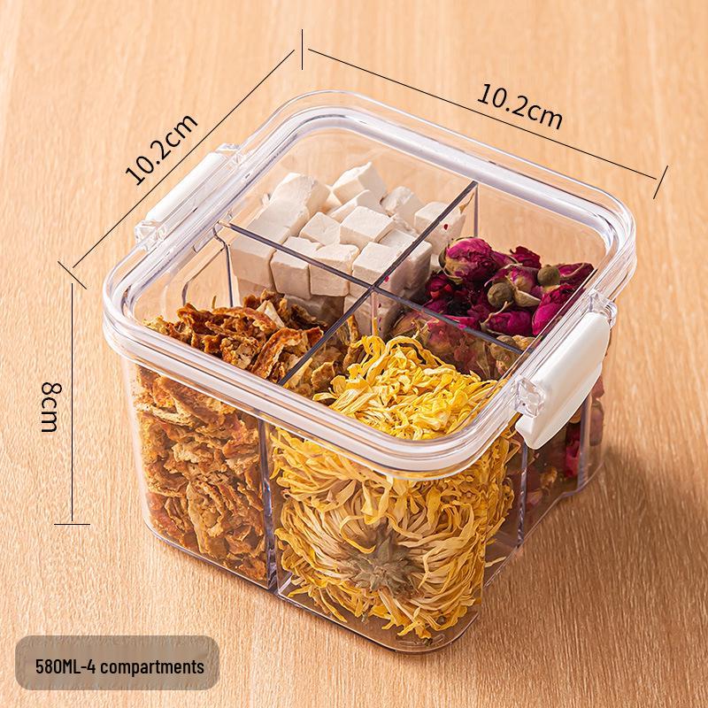 Transparent Food-Grade Plastic Storage Jar for Soups