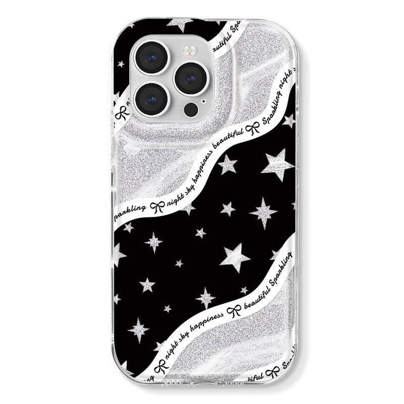 

Чехол Zhitai Pro Glitter для iPhone 15/16/13 Pro Max/12/11 с оболочкой Phantom и совместимостью с браслетом Apple. iPhone 7 Plus/8 Plus