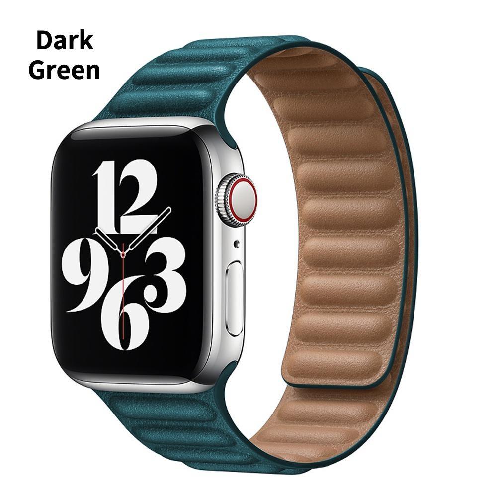 2023 New Link For Apple Watch Band 49mm 44mm 40mm 41mm 45mm 42mm 38mm Magnetic Loop Bracelet iWatch Series 3 5 4 SE 6 7 8 Ultra 49mm  Strap