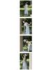 Women's French Blue Elegant Summer Long Dress with Slimming Waist Design