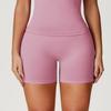 New Seamless High Waisted Yoga Shorts For Summer Women, Tight Fitting And Hip Lifting Sports, Running And Quick Drying Fitness Pants For Women