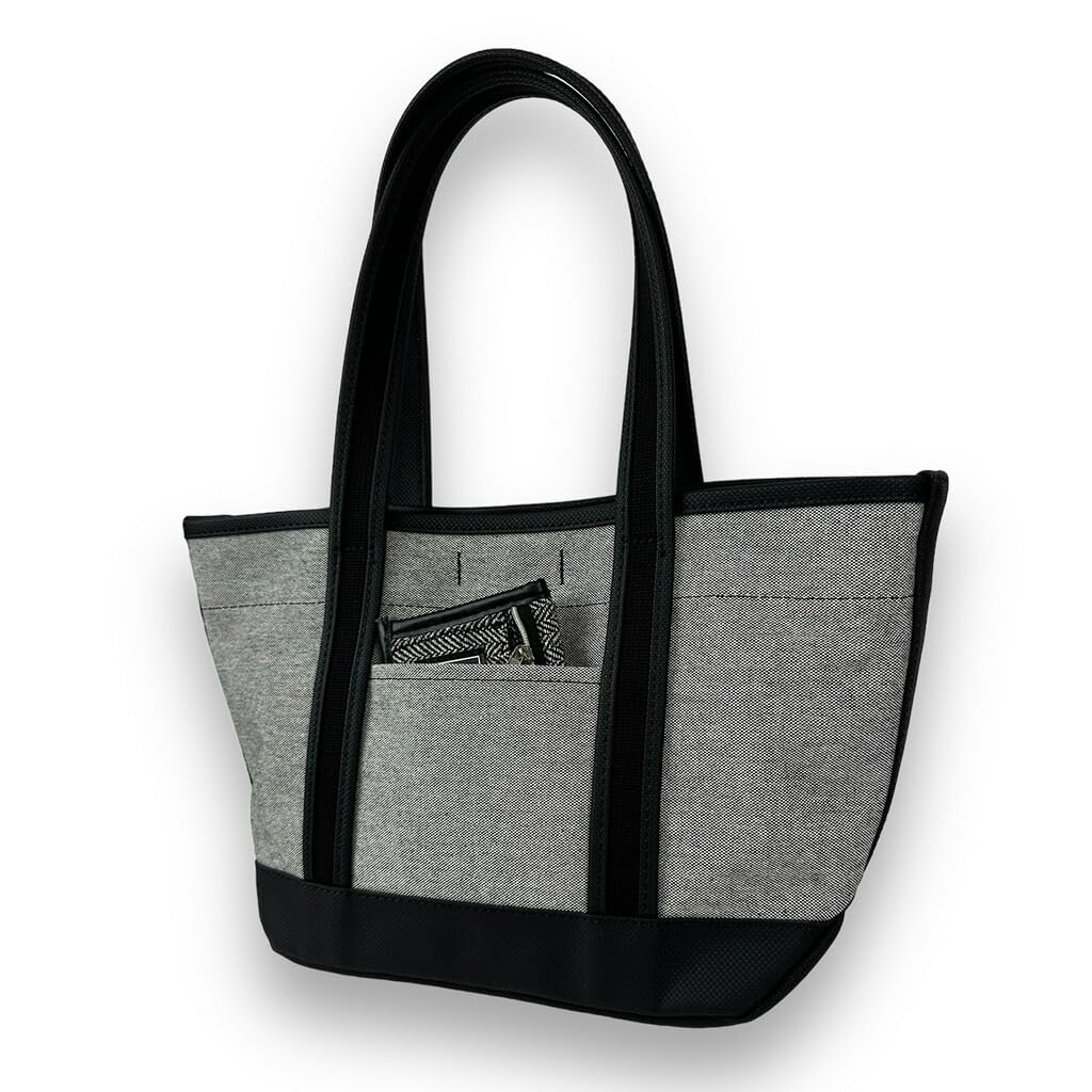 Porter Boyfriend Tote Chambray Tote Size Bag, S, 877-18541, Beige/40