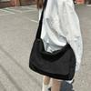 Canvas Messenger Bag Korean Style Simple Shoulder Bag Portable Nylon Crossbody Bag  Sport