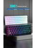RGB 61-Key Portable Gaming & Office Keyboard - Mechanical Feel, Compact E-sports Design