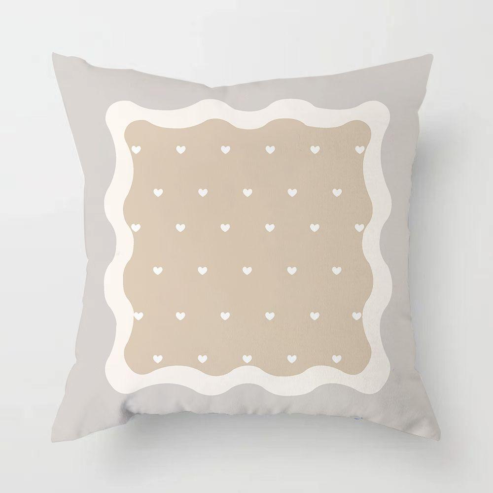 

Наволочка для обнимашек кремового цвета для украшения общежития, офиса, гостиной, дивана, домашней наволочки 40x40cm