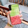 Cartoon Fruit Watermelon Phone Case For Samsung A25 A13 A33 5G A54 A36 A35 A56 A52 A14 Shockproof Glass Cover